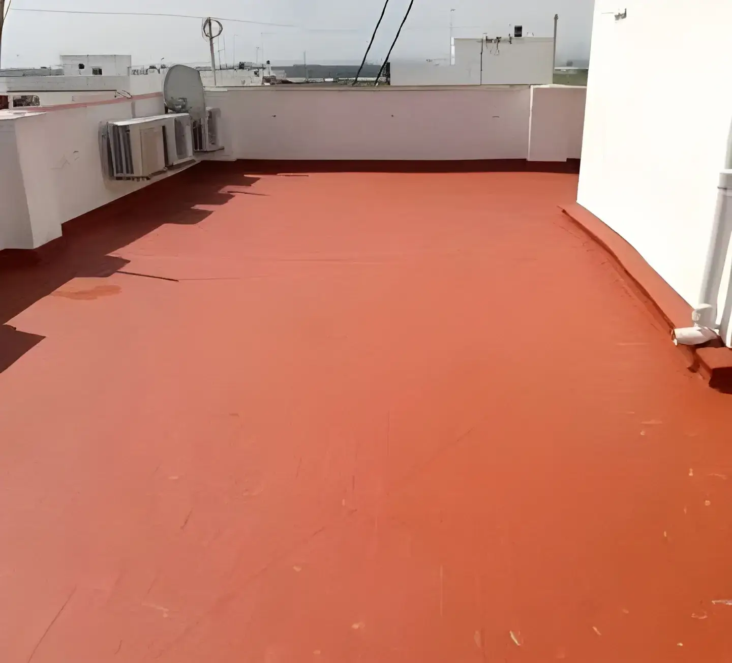 Impermeabilizacion de terraza por donde se puede andar por Los Pintores Badalona